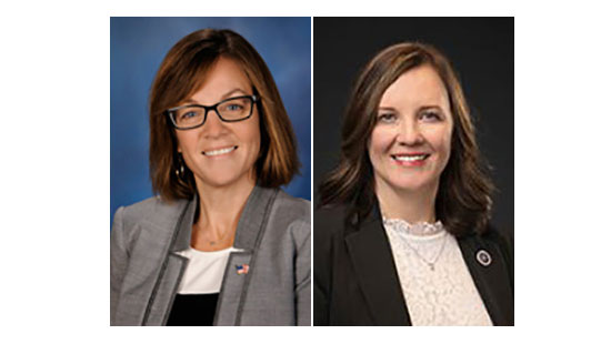 Thumbnail of Rep. Katie Stuart (IL) & Rep. Brandy Pyle (ND)