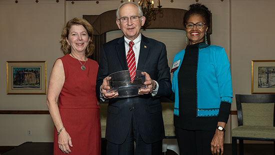David Eisler (MI) receives MHEC Sirotkin Award.
