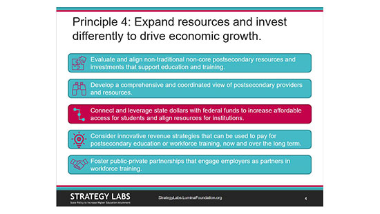 Drive Economic Growth Principle 4