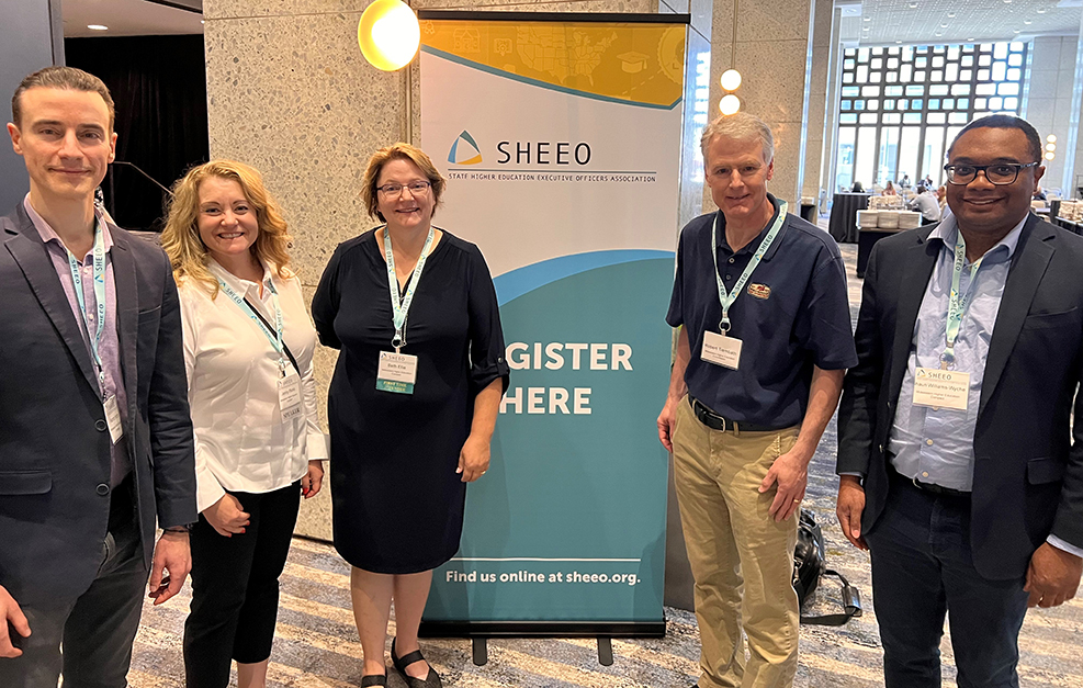 MHEC colleagues at 2023 SHEEO Higher Education Policy Conference