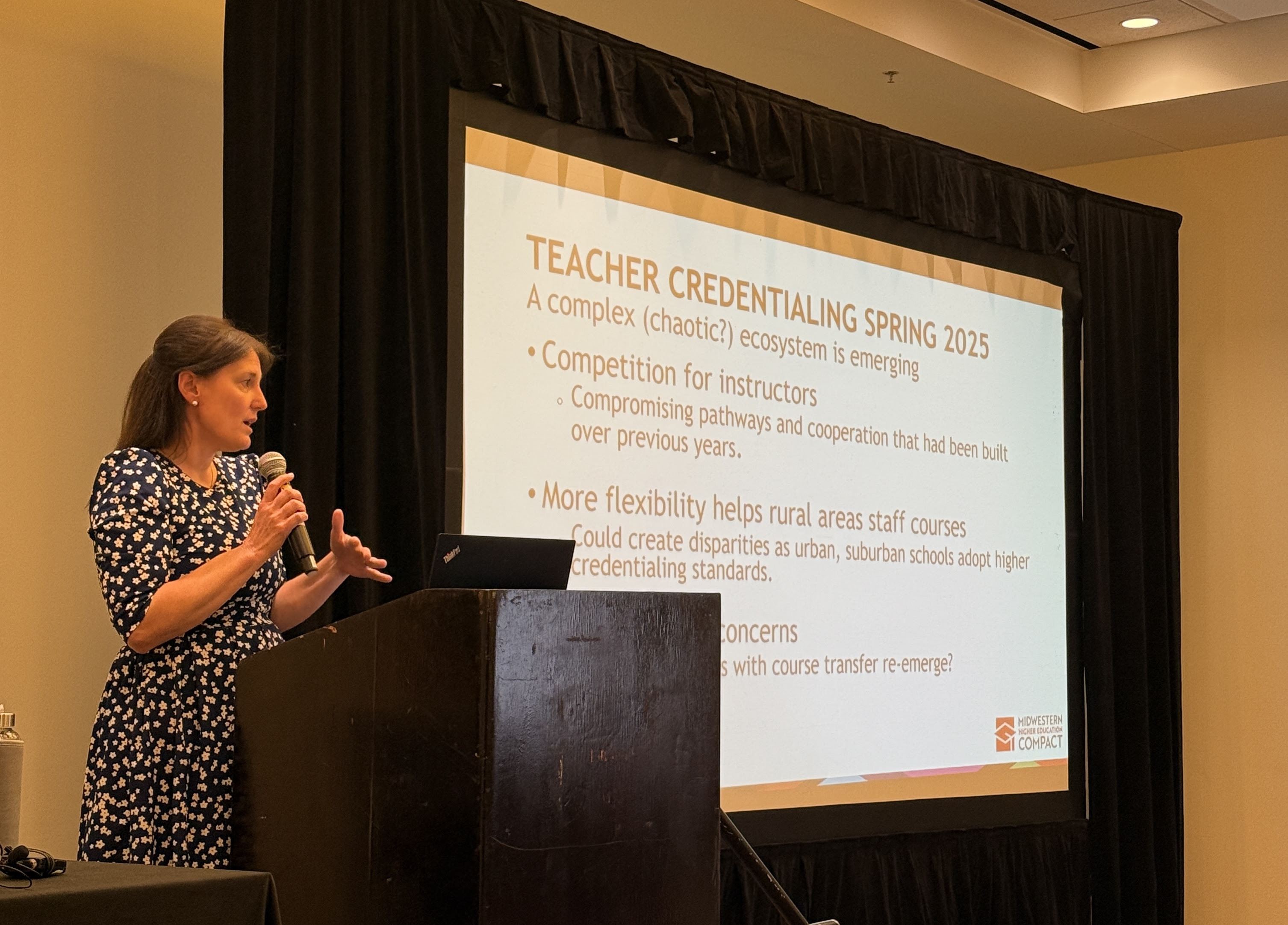 Carrie Wandler, Director of Policy Initiatives at MHEC
